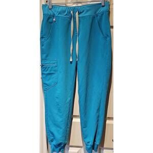 FIGS Zamora joggers. Womens Size Small Petite  Turquoise